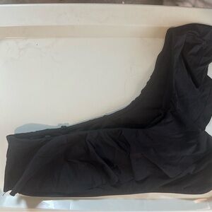 Kona Sol one shoulder Black Bikini top